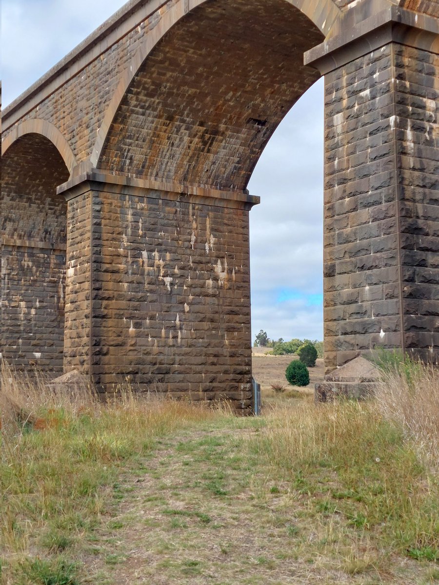 The Malmsbury Viaduct, Victoria. Built in 1859/60. #aushistory