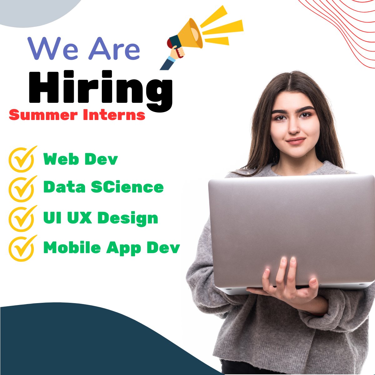 Mass Remote summer Internships For Developers🎉

➔ UI/UX
➔ Web Dev
➔ Mobile App
➔ Data Science

What's in it for you?

➔ learning Access.
➔ Hands-on experience 
➔ Mentorship from industry experts.
➔ A stepping stone into the tech industry.
➔ An opportunity to enhance…