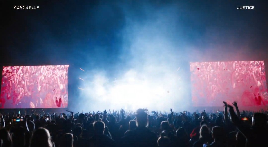 The Justice brought something special to Coachella with their incredible sound, a mix of old and new tracks from their upcoming album this year. I'm so glad I got to hear it. This is the true definition of "Eargasm". They outdid themselves again. #justice #Coachella2024