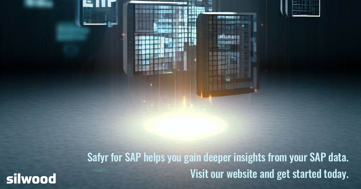 Safyr for SAP helps you gain deeper insights from your #SAP data. Get started today at ow.ly/Blqu50R8eHB