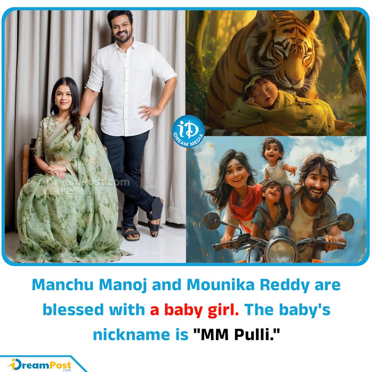 Congratulations 🎉 
#ManchuManoj & #MounikaReddy

#MMPuli #ManchuFamily