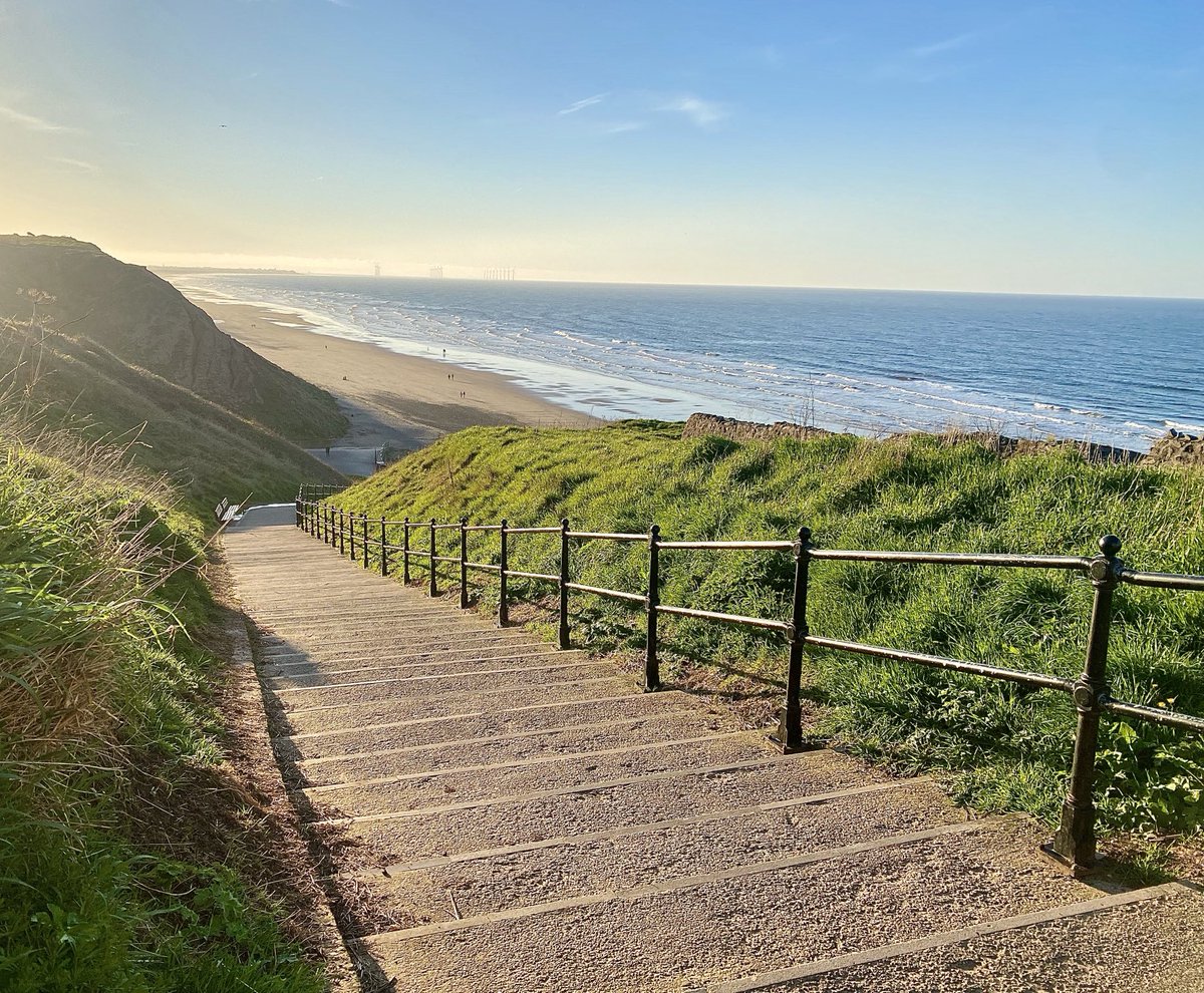 Wishing you a wonderful weekend from Saltburn, North Yorkshire 😊