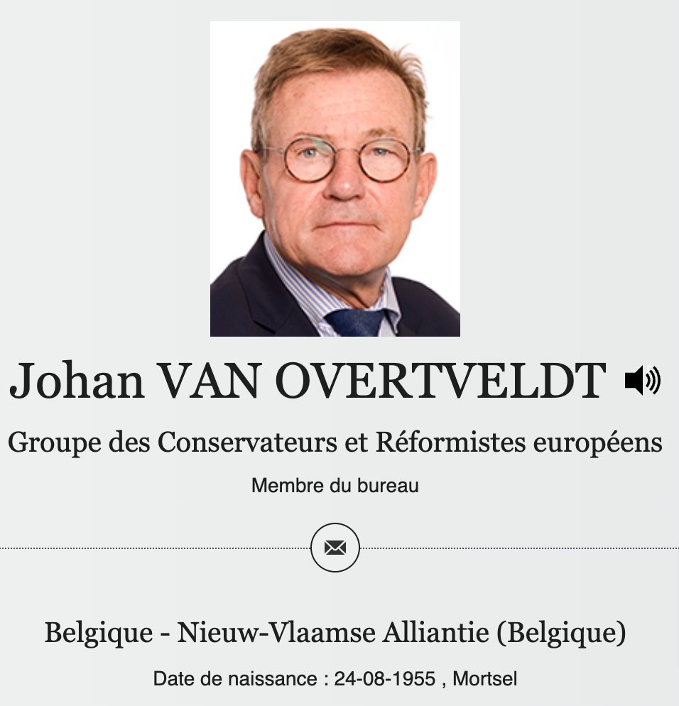 🔴 DEVOIR DE MÉMOIRE

🇧🇪🇪🇺 Johan VAN OVERTVELDT : Député européen belge, a voté contre la publication des contrats d'achat de vaccins covid.

👉 Lien de vérification europarl.europa.eu/doceo/document…
Suivre onglet 51 puis 21.2. A9-0414/2023 Jahrter Jahr - Après le § 14 - Am 6

NI OUBLI NI…