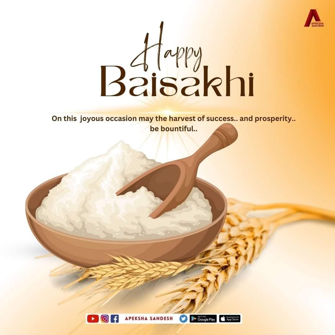 Happy Baisakhi to all! On this joyous occasion may the harvest of success.. and prosperity.. be bountiful.. #vaisakhi #baisakhi #baisakhifestival #festival #harvestfestival #festivaltime #festivalvibes #india #festivalsofindia