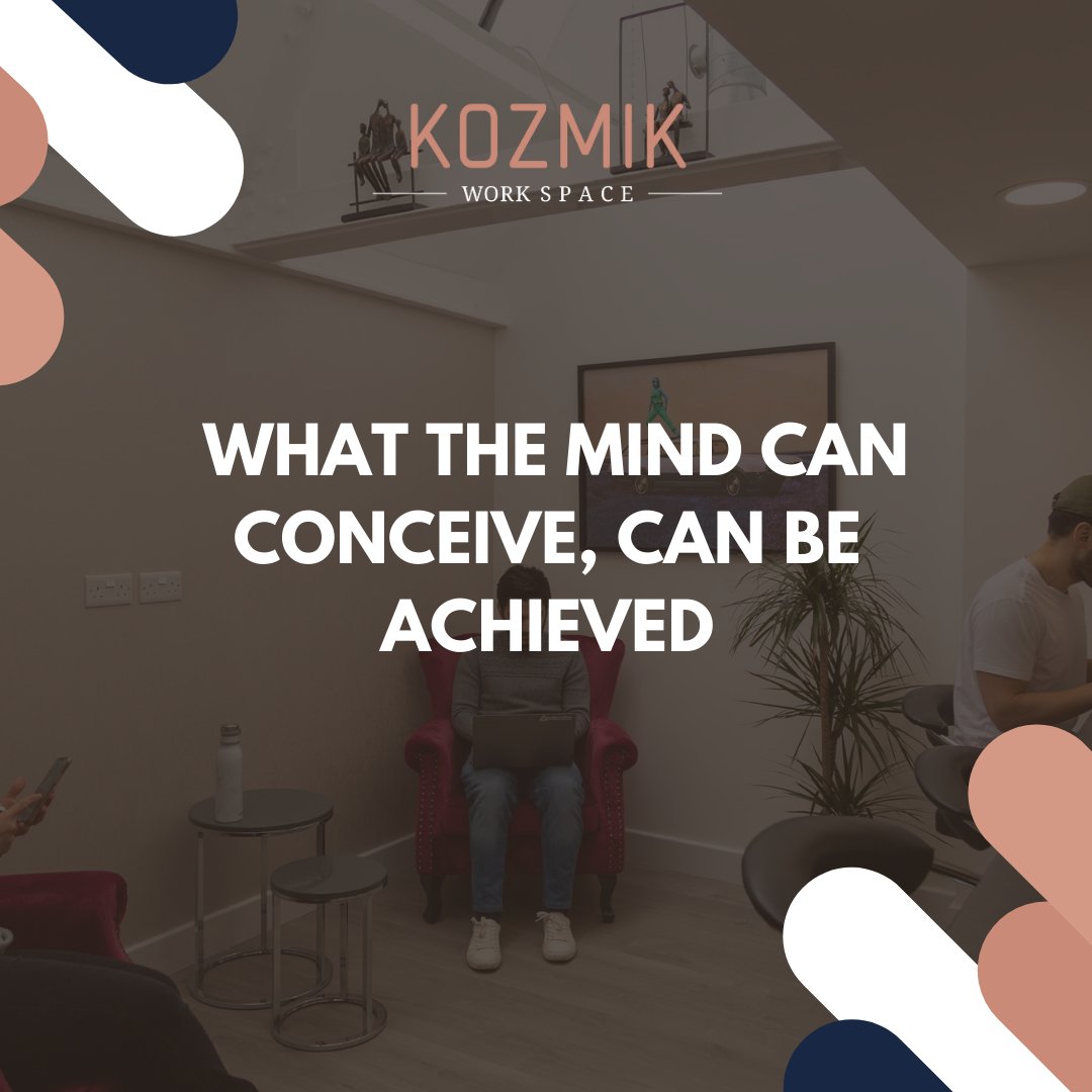 From the spark of an idea to a tangible reality: at our coworking space, we firmly believe in the power of turning dreams into achievements.
kozmikws.co.uk info@kozmikws.com 020 3441 4944
#office #coworking #officerental #meetingroom #privateoffice #cosmc