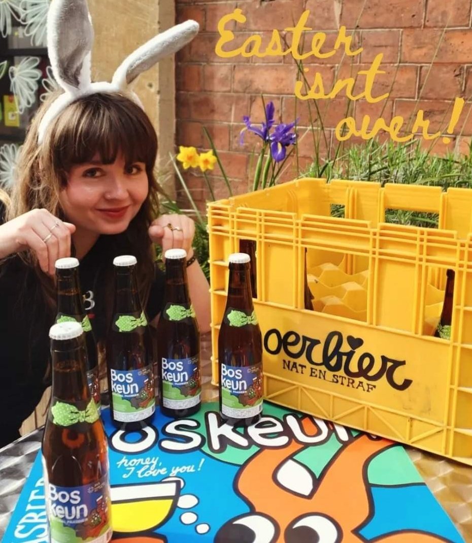 Did you think Easter was over? It isn't! Firstly, De Dolle's delicious 9% Easter beer Boskeun (one of our all time faves) has just been loaded into our fridges & secondly, Easter actually lasts 50 days & doesn't end untill Pentecost Sunday on 19 May... You're welcome!🐣🐰