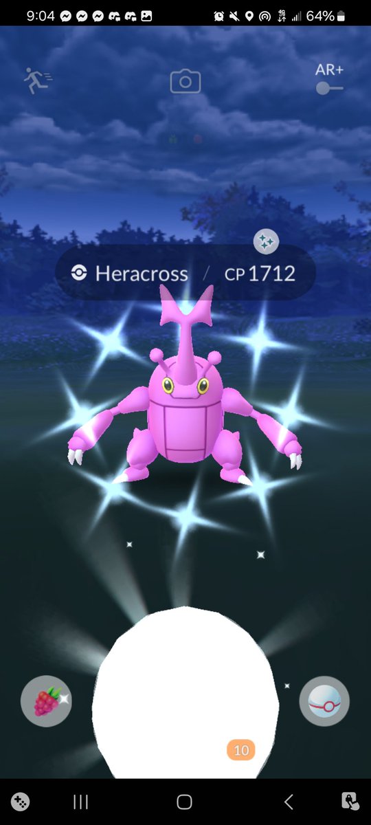 L8KER89POGO's tweet photo. WHAT'S YOUR BUG BADGE AT??WHO BUGS THE MOST??😅
Day 1- Bug event is in full effect!! @Tazstar84 Thanks for the shiny! #heracross #BUGME @PokemonGoApp https://t.co/kVXBJh9xPQ