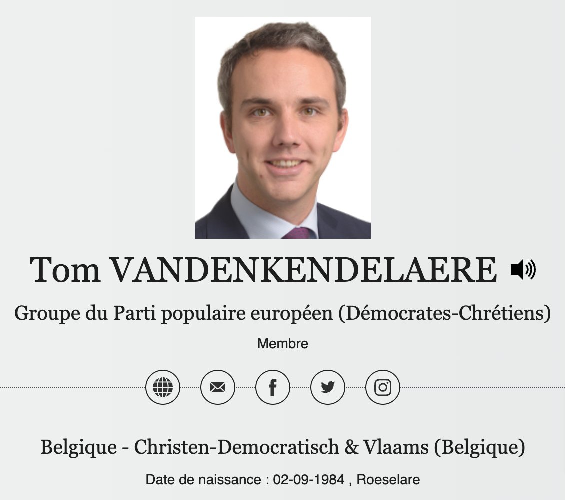 🔴 DEVOIR DE MÉMOIRE

🇧🇪🇪🇺 Tom VANDENKENDELAERE : Député européen belge, a voté contre la publication des contrats d'achat de vaccins covid.

👉 Lien de vérification europarl.europa.eu/doceo/document…
Suivre onglet 51 puis 21.2. A9-0414/2023 Jahrter Jahr - Après le § 14 - Am 6

NI OUBLI NI…