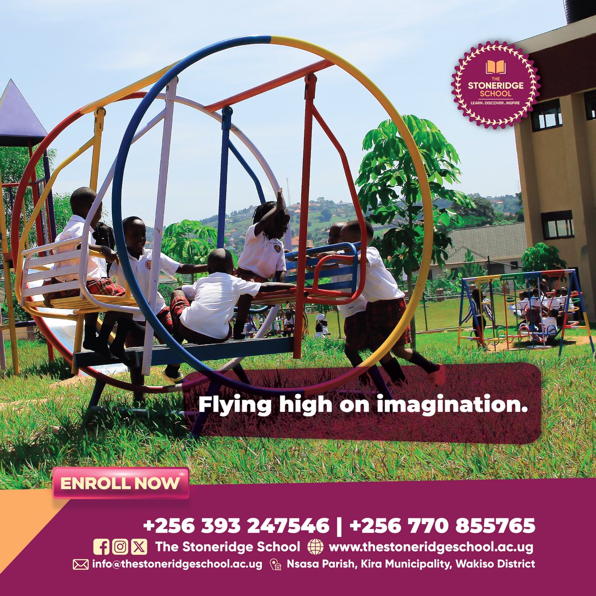 At #TheStoneridgeSchool, we encourage our pupils to reach new heights of imagination and discovery! 🚀 

#PlaytimeAdventures #EducateWithStoneridge
