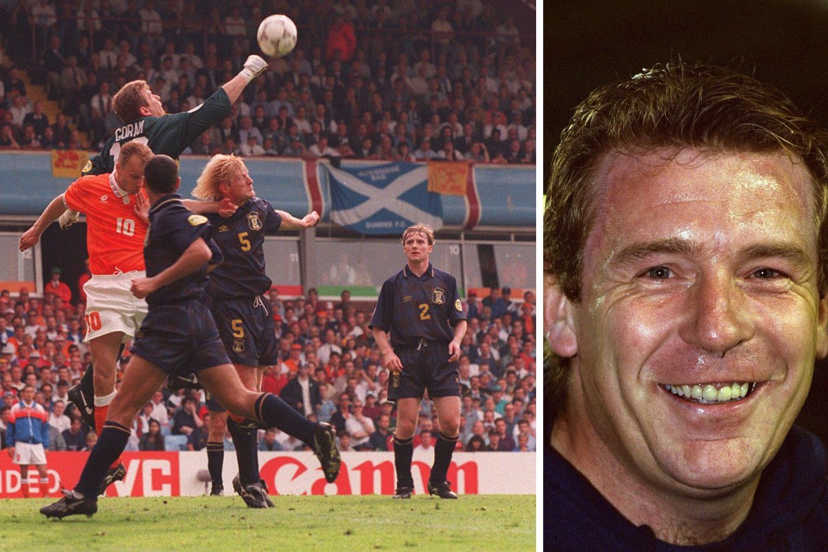 kennylanglea's tweet photo. Remembering Andy Goram. Born in Bury this day in 1964. Goalkeeper. Best remembered for his time in goal for Rangers and Scotland. He won 5 league titles, 3 Scottish Cups and 2 League Cups with Rangers #AndyGoram #Rangers 🥀#Scotland https://t.co/UpYiR3Mhiy