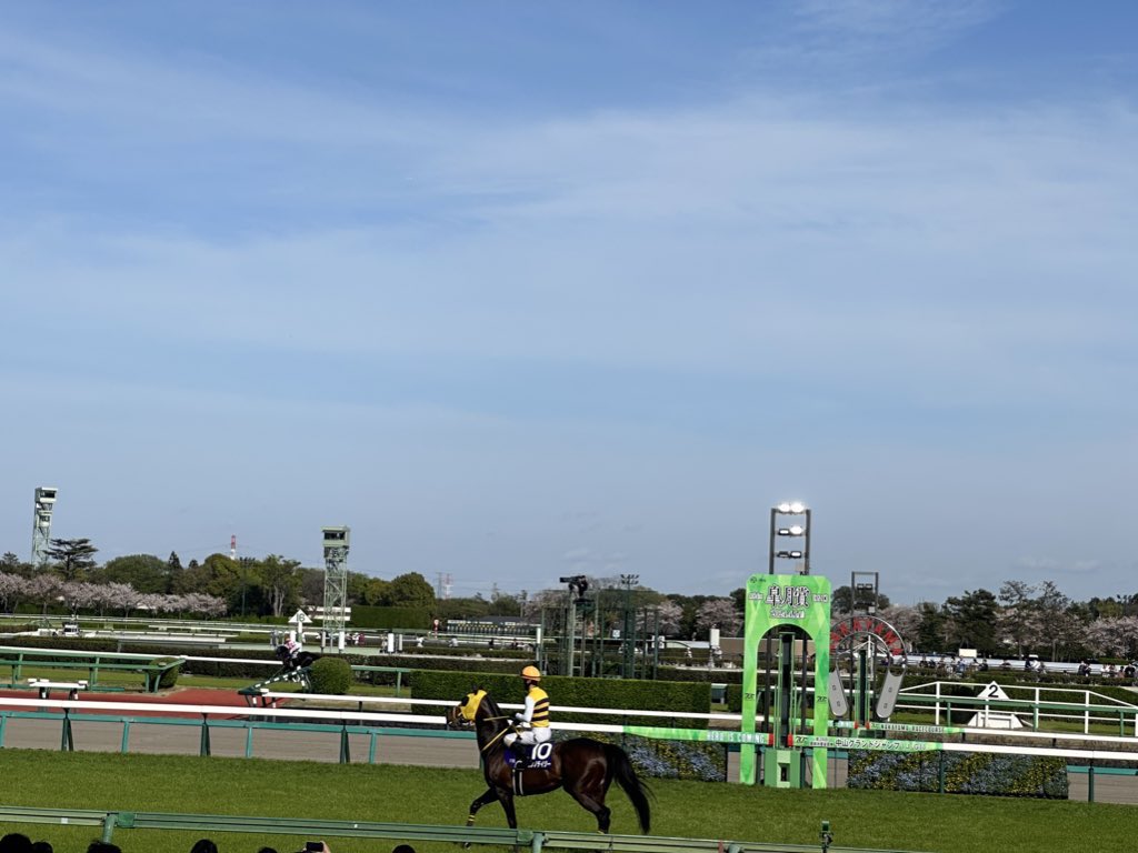 marsh_field's tweet photo. 中山グランドジャンプを観戦。ニシノデイジーお疲れ様でした https://t.co/FLzWgZ53bT