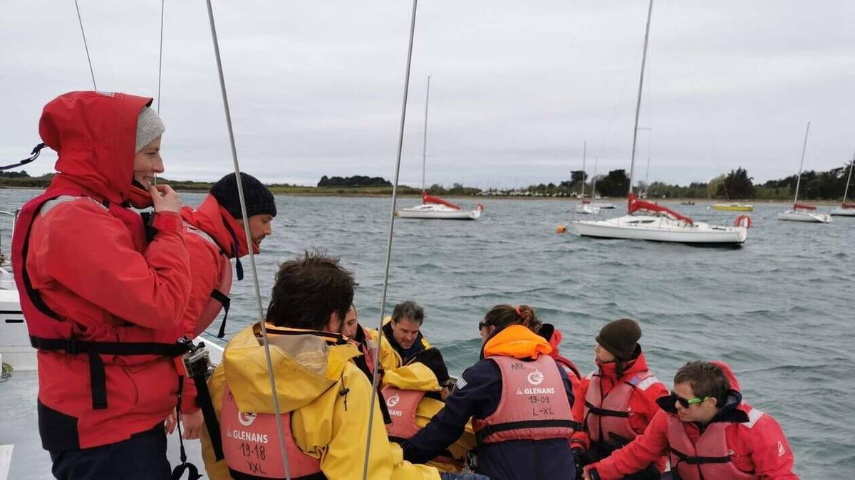 Huit jeunes déficients intellectuels embarqués dans une belle aventure | Presse Océan ➡️ l.ouest-france.fr/UXHD