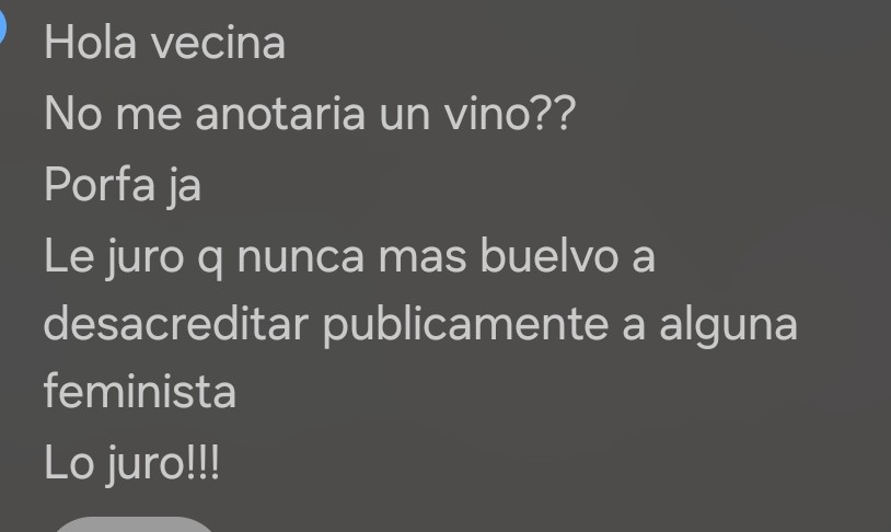 Julieta_eche's tweet photo. Jajajaja el poder del tintillo🥰
Me trajo ofrenda 
¿un machito arrepentido? https://t.co/qQuNPwQuP0