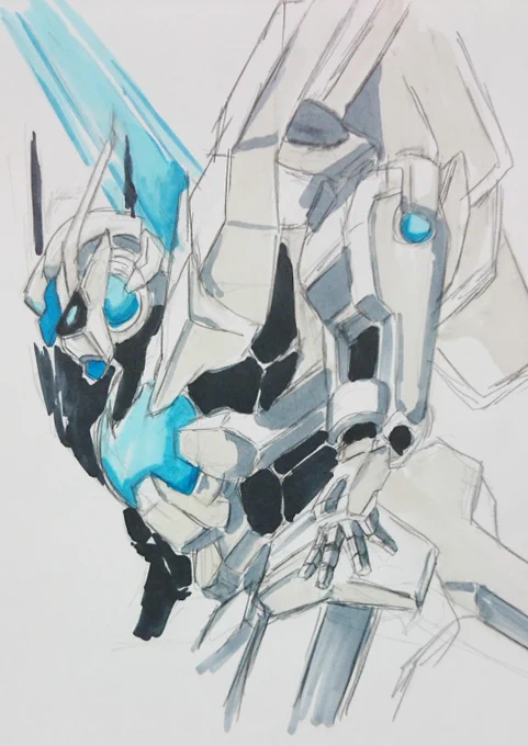 #これを見た人は水色又は青色と白色の混ざった色の画像を貼れ 