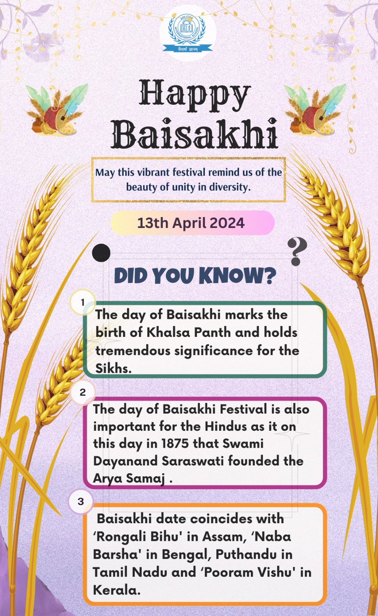 #AhlconIntl extends warm wishes for #Baisakhi2024 May this Baishakhi you find yourself in the brightest zone. #UnityInDiversity @ashokkp @y_sanjay @pntduggal @kandhari_ekta @sunandask21 @Kavita_hm @ShandilyaPooja @cbseindia29