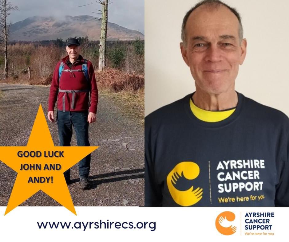 ⭐ GOOD LUCK ⭐ We would like to take this opportunity to wish both John and Andy the best of luck this weekend as they take on two immense challenges! justgiving.com/page/john-meik… justgiving.com/page/andy-tayl…