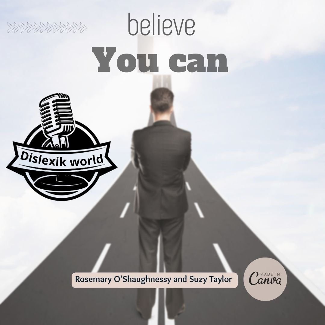 Dislexik world Podcast  Believe You can achieve and follow your dreams one step at a time. open.spotify.com/episode/0wo0Y4…

#dyslexic #Neurodiversity #podcast #Dislexikworld