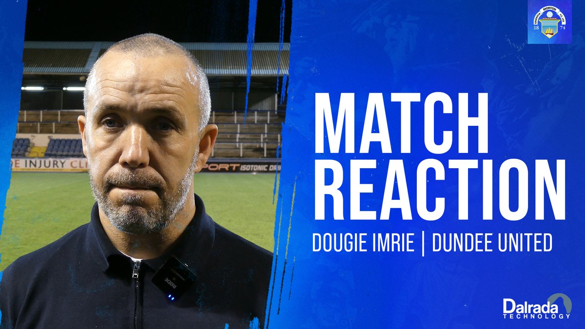 🗣️ Hear the thoughts of Dougie Imrie following last night's defeat. ➡️ youtu.be/qn4hp8NcFws