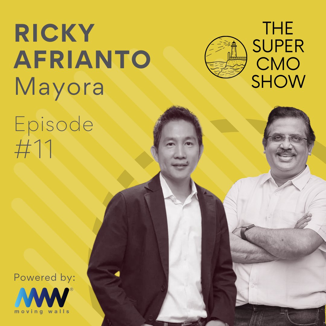 🚨 NEW EPISODE ALERT 🚨

Ricky Afrianto in conversation with @swamicrm on How Mayora
Localises, Adapts
and Innovates for Asia

Watch now on contraminds.com

#CPGMarketing, #BrandInnovation, #LocalBrands, #ConsumerInsights, #DigitalBranding, #MarketingLeadership,…