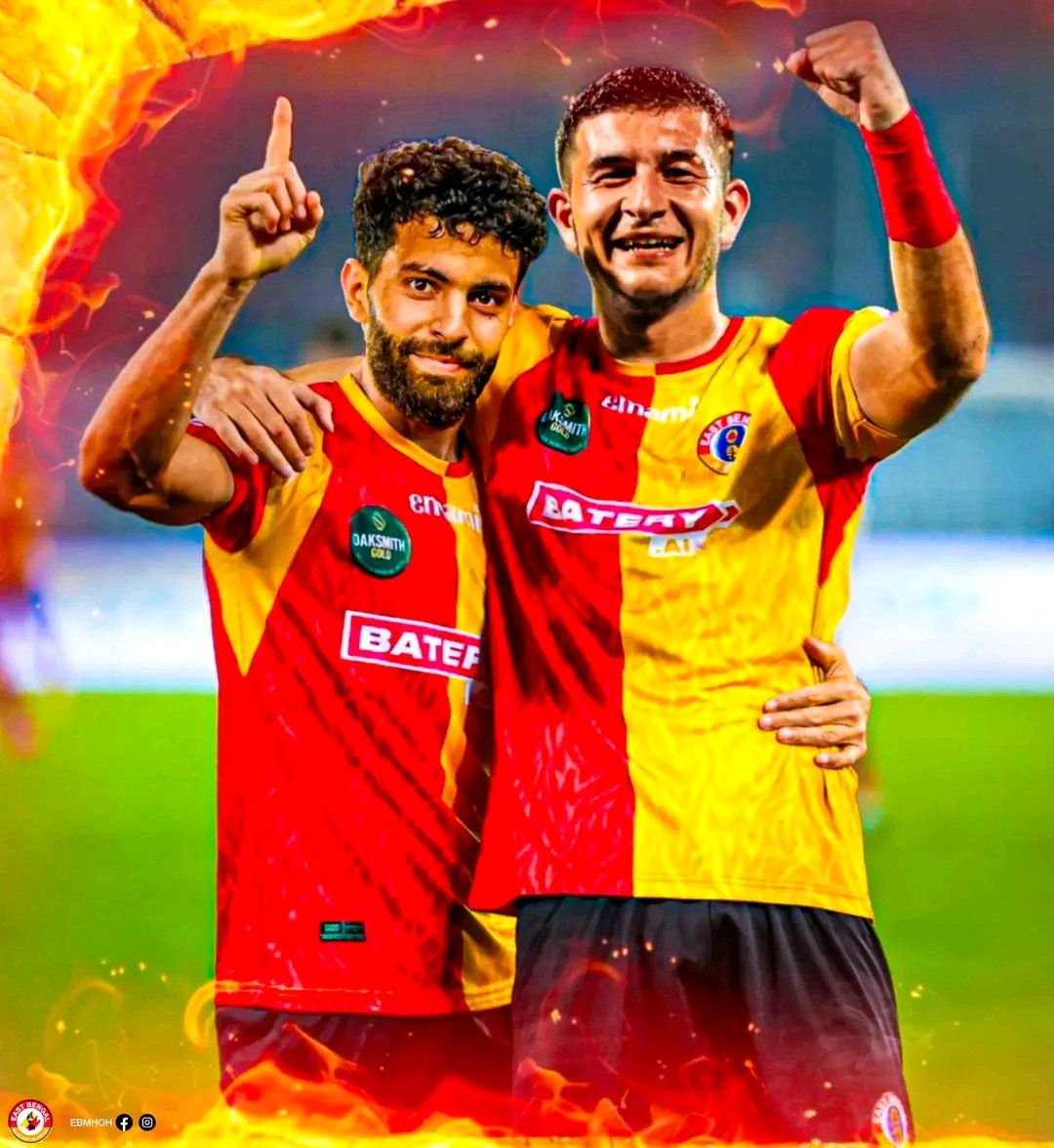 Our Midfield Duo Madih - Saul ❤️💛

#JoyEastBengal #EastBengalFC
#TorchBearers #ISL EBMOH