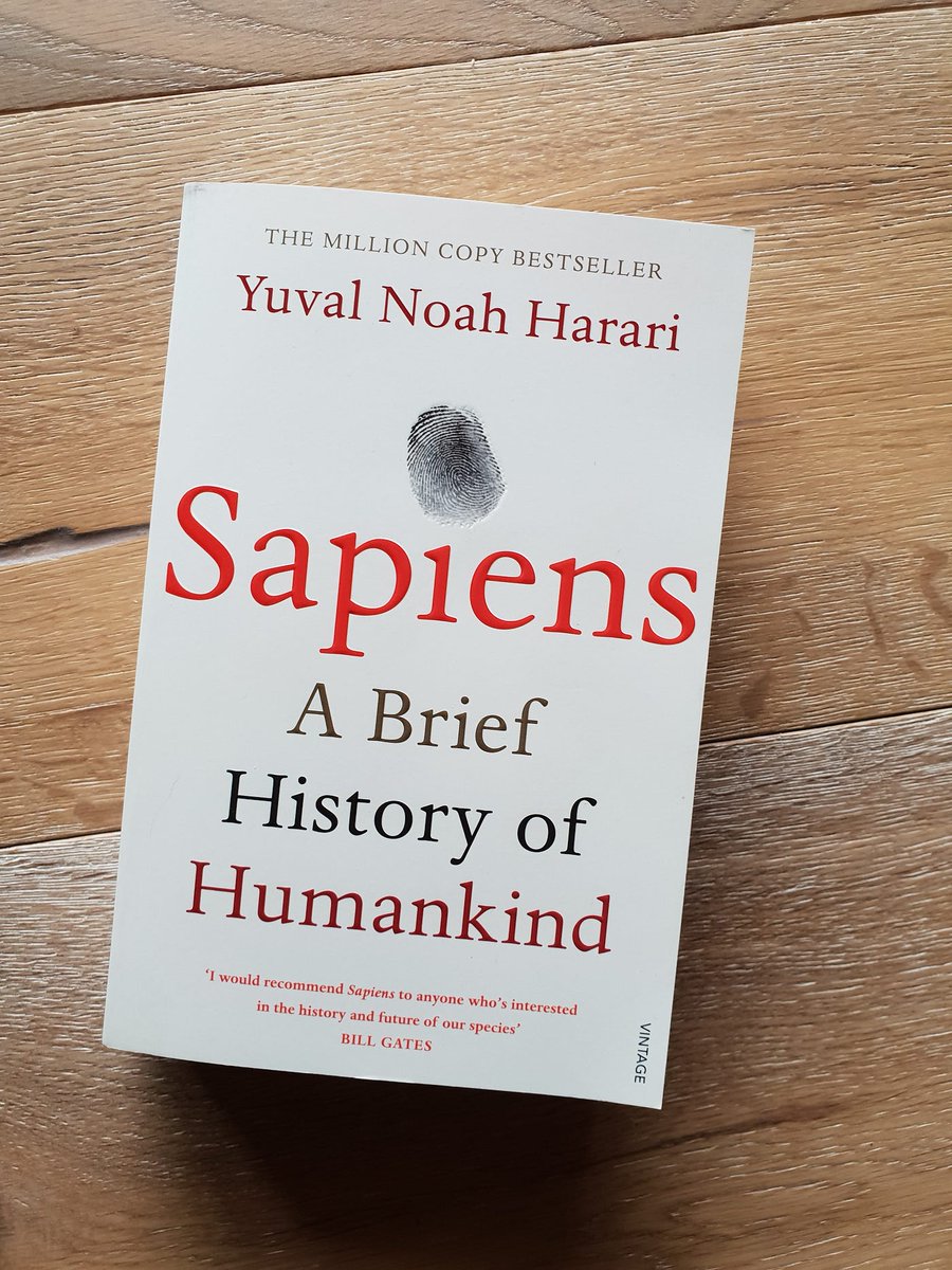 I spent 5 days reading Sapiens by @harari_yuval

Here's what I learnt: