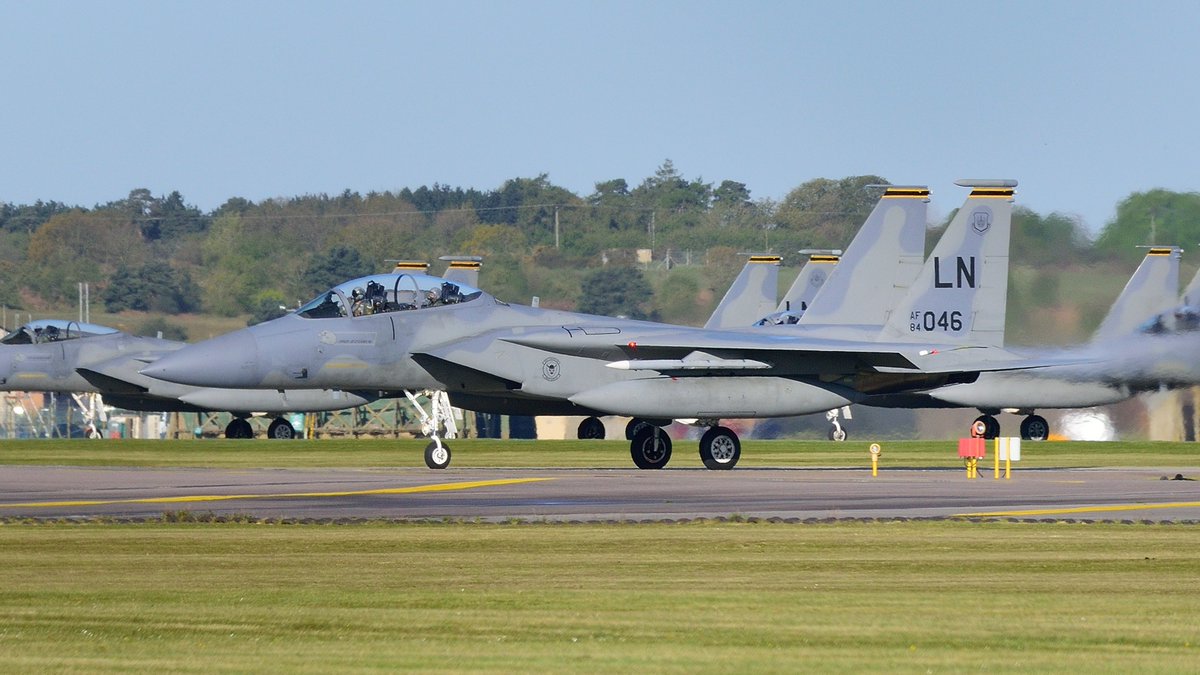 McDonnell Douglas F-15D Eagle 84-0046/LN. 2016.