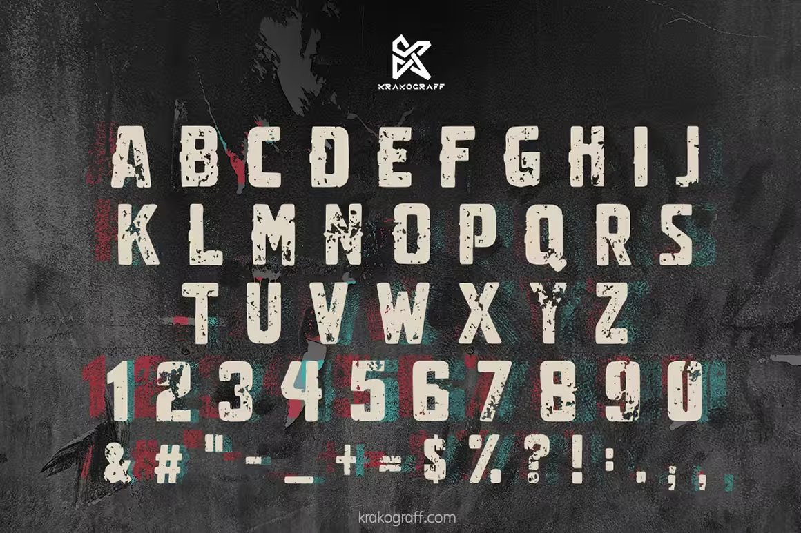 data_bu's tweet photo. 무료 영문 폰트 Grungy Boldy – Free Font
https://t.co/LbxfVWKjRv

낡고 투박한 느낌의 영문 폰트입니다!
아포칼립스물 좀비물 공포물 전쟁물 이런 장르에 잘 어울릴 것 같아요!
상업적 이용 가능! https://t.co/VOviL6m6CL