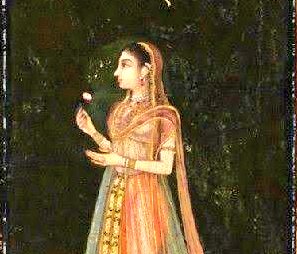 Royal Mughal women's favorite Insta pose. 🥰