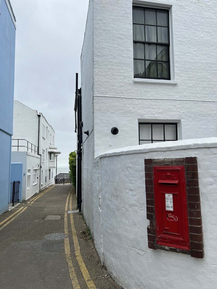 Broadstairs. Looking out to the Channel. #PostboxSaturday #Broadstairs