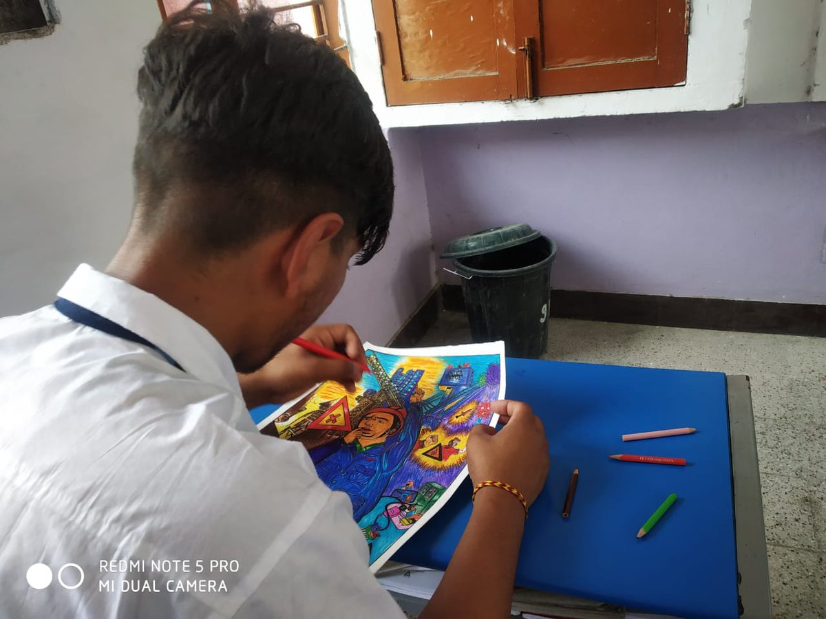 Today, school level Prerana Utsav organised for the students of classes 9 to 12. The literary work and beautiful artwork showcased the marvelous creativity of the students . Prerana Utsav: A joyful journey towards creative expression #PreranaUtsav #Prerana <a href="/PreranaELP/">Prerana: An Experiential Learning Program</a>