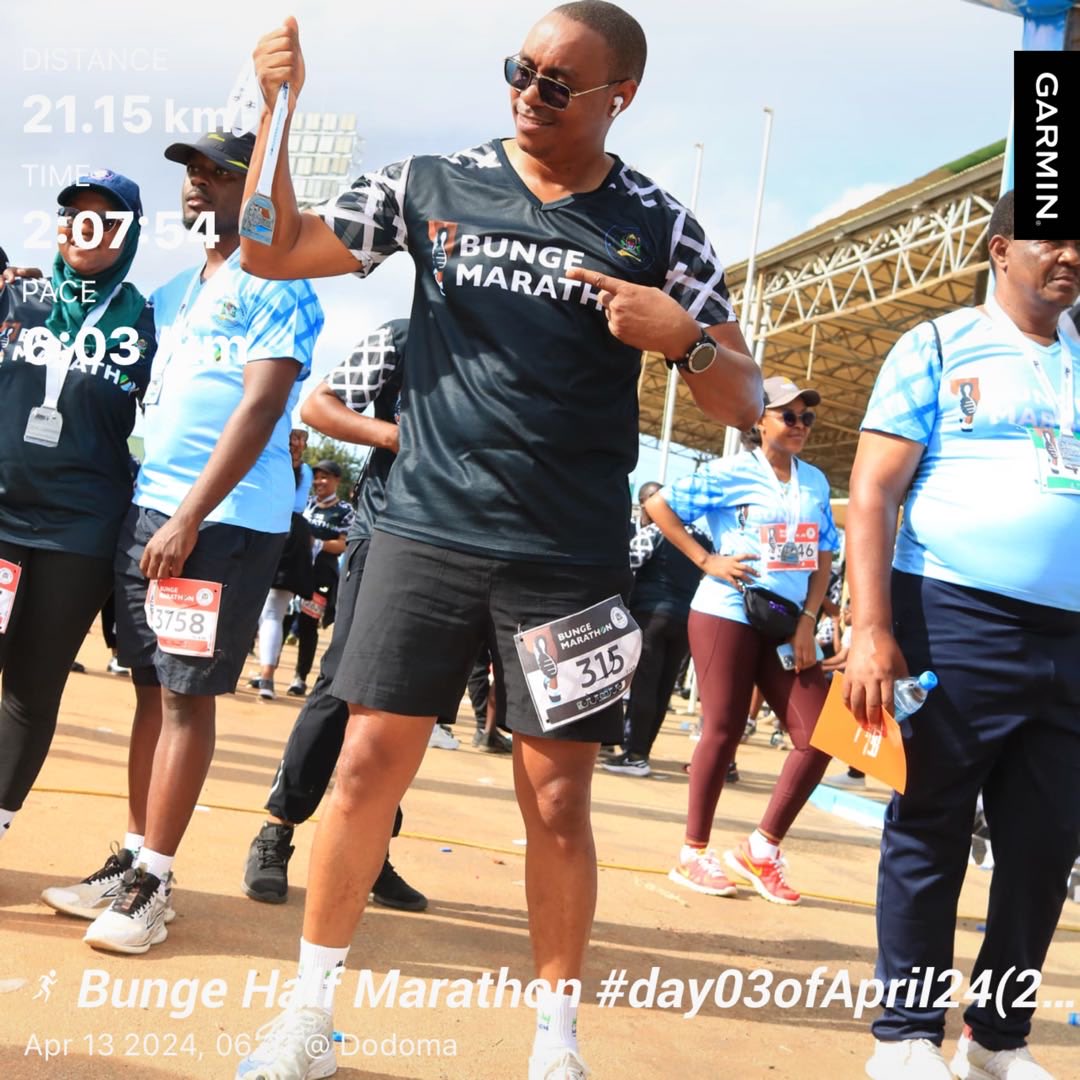 Bunge Half marathon#day03ofApril24(20/366) #beatyesterday #garmin