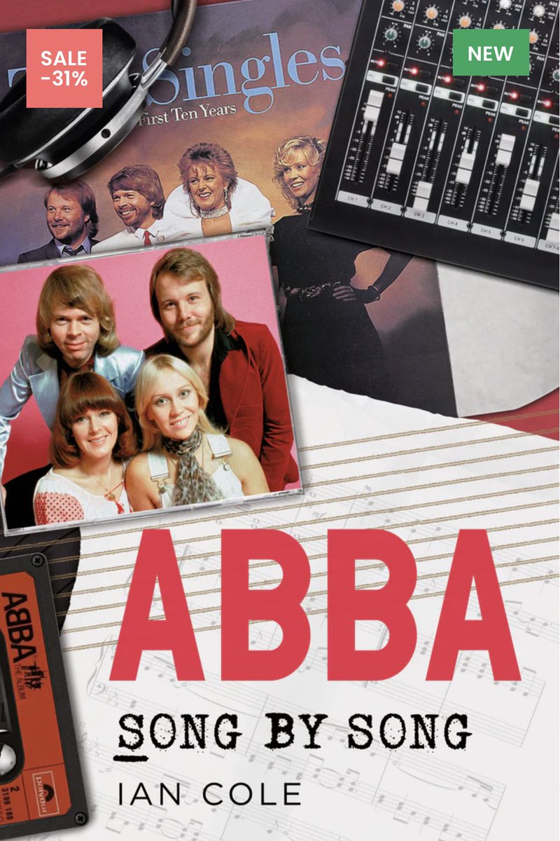 ABBA: Song By Song 31% off for a limited time fonthill.media/products/abba

More about the book: abbasongbysong.wordpress.com

“It’s an insightful read for anyone with even the slightest interest in the genius of the music of ABBA” 

#ABBA #abbasongbysong #songbysong