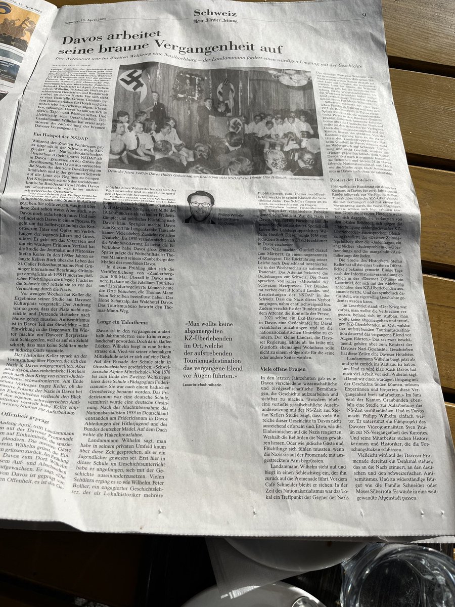 Ein weiteres Beispiel, dass die Schweiz mit der Neutralität fadenscheinig das Nazi-Regime unterstützt hat