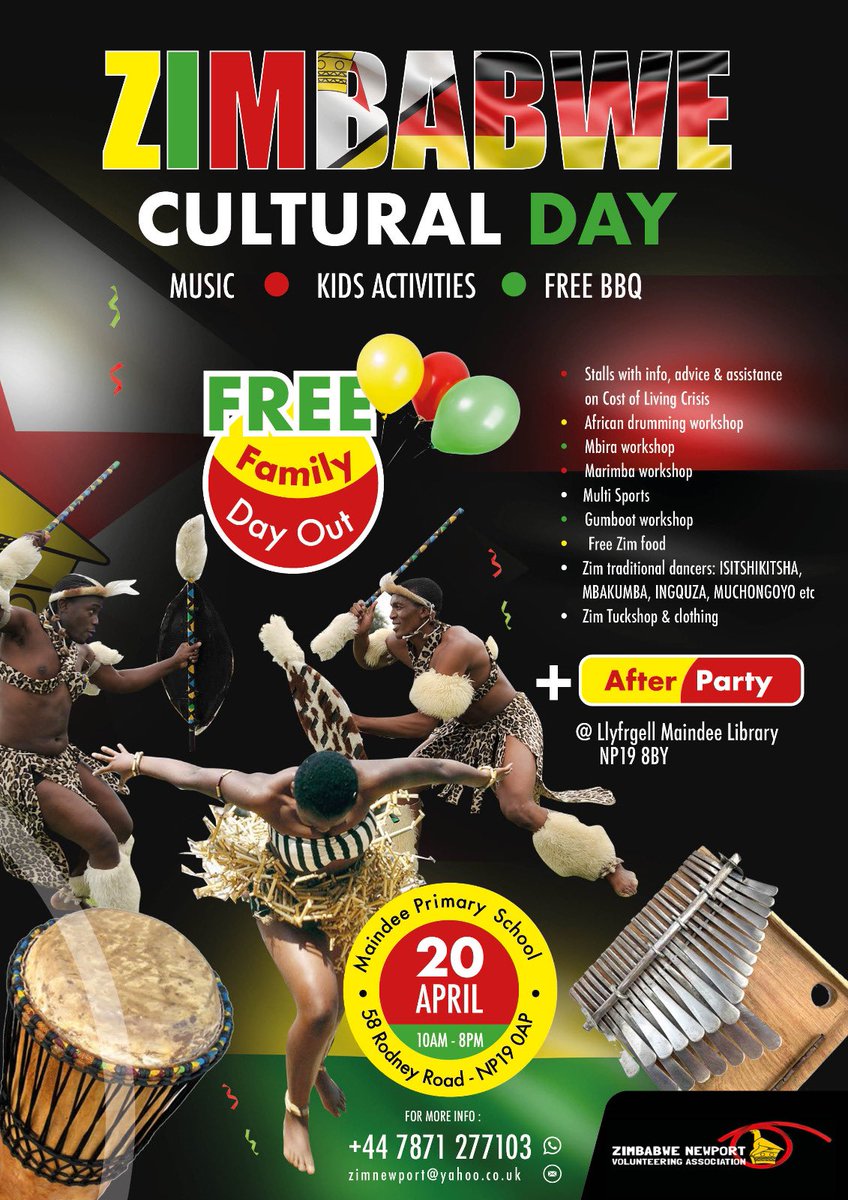 The Zimbabwe Cultural Day is ready at <a href="/maindeeprimary/">Maindee Primary</a> &amp; supported by <a href="/asda/">Asda</a> via <a href="/AsdaFoundation/">Asda Foundation</a> supporting united &amp; resilient communities <a href="/NewportCouncil/">Newport City Council</a> <a href="/jessicamordenmp/">Jessica Morden MP</a> <a href="/southwalesargus/">South Wales Argus</a> <a href="/JGriffithsLab/">John Griffiths MS</a> <a href="/JBryantWales/">Jayne Bryant Newport West</a> @RuthNewportWest <a href="/SSAPWales/">SSAP</a> <a href="/walesafricalink/">Wales Africa Links</a> <a href="/walesandafrica/">Cymru ac Affrica | Wales and Africa</a>