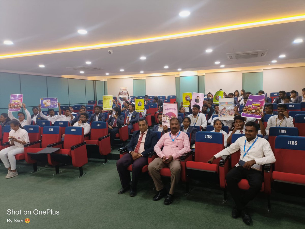 iibsonline's tweet photo. Voting Awareness Workshop took place at IIBS Bengaluru Airport Campus.
#VotingAwareness #LokSabhaIndia #rightstovote #IIBSBengaluru #LokSabhaElection2024 #CivicEngagement #Empowerment #LokSabhaPolls #Elections2024 #लोकसभा #pollingbooth #VoteforBright #politics #voter #karnataka https://t.co/rxryvSPsSh