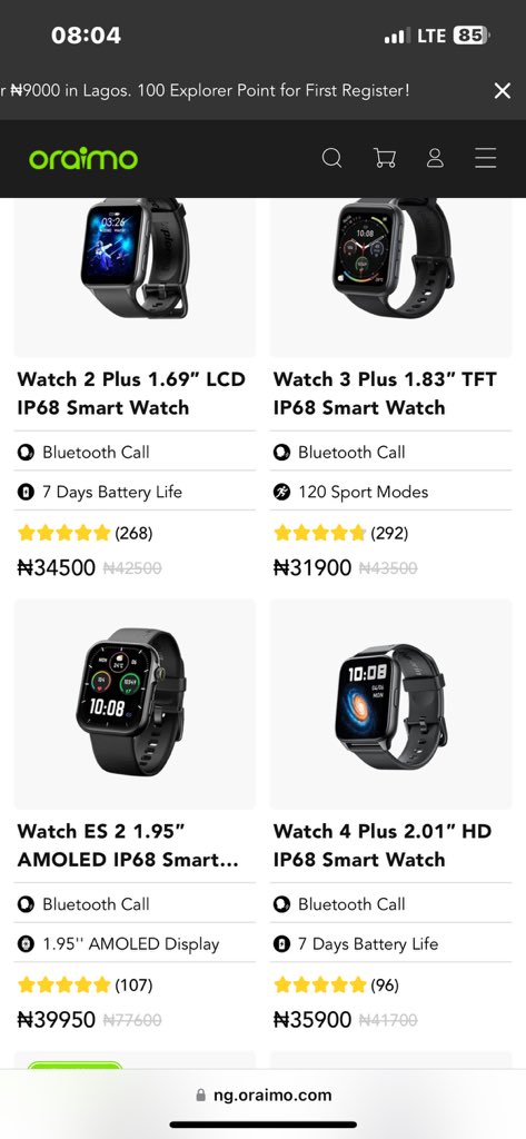 The Oraimo discount sales is still on guys Get Oraimo products at cheaper prices now with my discount code, you can even get upto 50% off 👍 Use coupon code: OOMUPTSDBCPX Link: ng.oraimo.com/?affiliate_cod… [Check thread]🔌