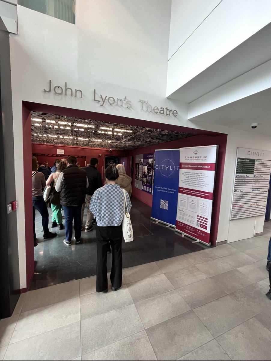 Come and say hello to us at @citylit Deaf Day today. You’ll find us in the John Lyon’s Theatre 🤓👄👀👐🏼 #Lipspeaking #LipspeakerWithSign #DeafDay2024 #Access #Awareness