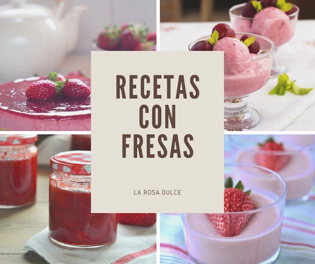 ¡Buenos días! Recetas con fresas, aprovecha que están de temporada y a buen precio. larosadulce.com/2021/02/receta…