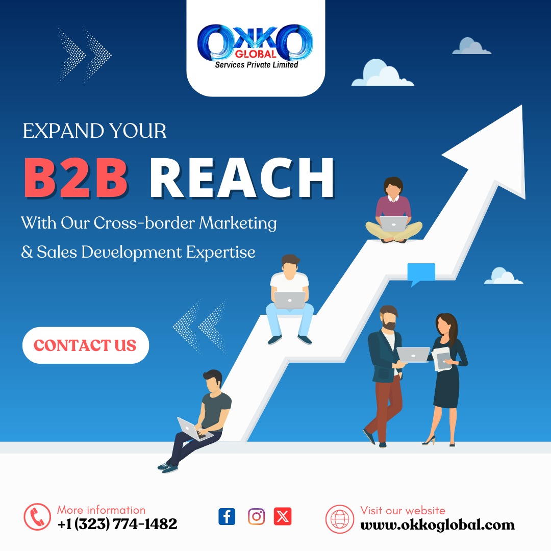 Expand your B2B reach globally with our cross-border marketing and sales expertise. Unlock new markets and drive sustainable growth with our proven strategies.

🌐 okkoglobal.com/b2b-lead-gener…

#okkoglobal #b2b #b2blead #leadgeneration #SAAS #SAASlead #leadenhancement