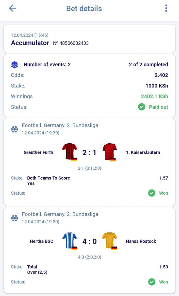 #PariPesa Congratulations 2 Odds 🔥🔥 Register🔗 Link: bit.ly/448BK33 ✅ USE Promo code: GREY01🎁 Deposit and receive a 100% bonus. 14,000kes ( Don’t miss on the wins ) Good morning fellow Investors 😙