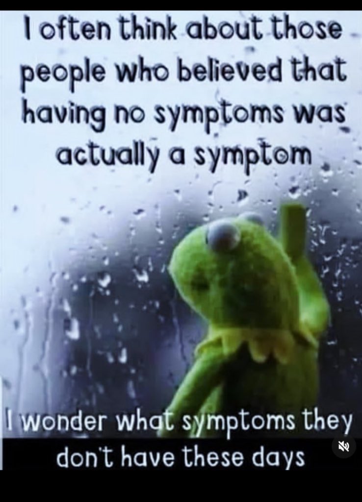 Remember when the flu was eradicated at the same time as a new deadly virus came out with the exact same symptoms ? Then they came up with not having a symptom was a symptom 🤣🤣🤣