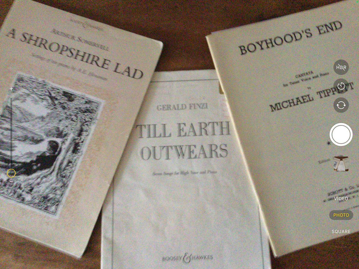 Some of today’s delights @LudlowEngSong @iainburnside @RGCWbaritone @ElganTenor @IanTindale plus John Bridcut’s captivating film about Tippett (esp classic fact about marmalade!) & premieres of @cfchurcher Skysongs