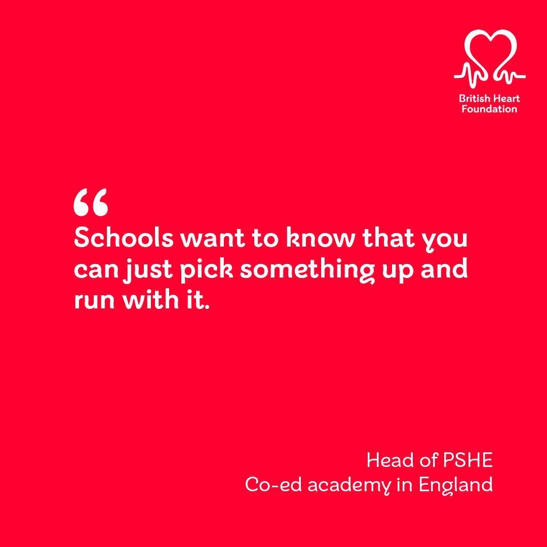 @TheBHF’s will be at the Schools and Academies Show 2024 on 1 May exhibiting their game- changing, free CPR training tool Classroom RevivR. Join 1,000+ schools! 💓 #ClassroomRevivR #CPRTraining #TeachingResources #SAAShow

Find out more
buff.ly/3PZKXWW