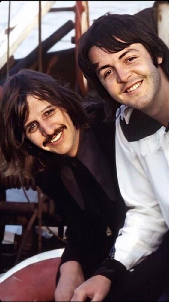 Ringo and Paul, 1969
#TheBeatles