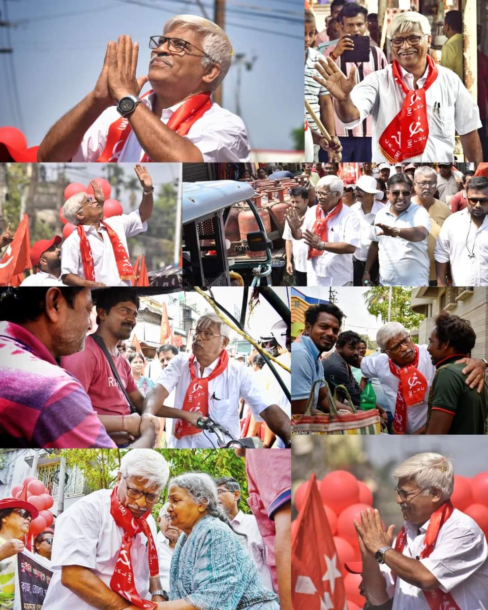 Comrade Sujan Chakraborty for Dumdum... #vote4left