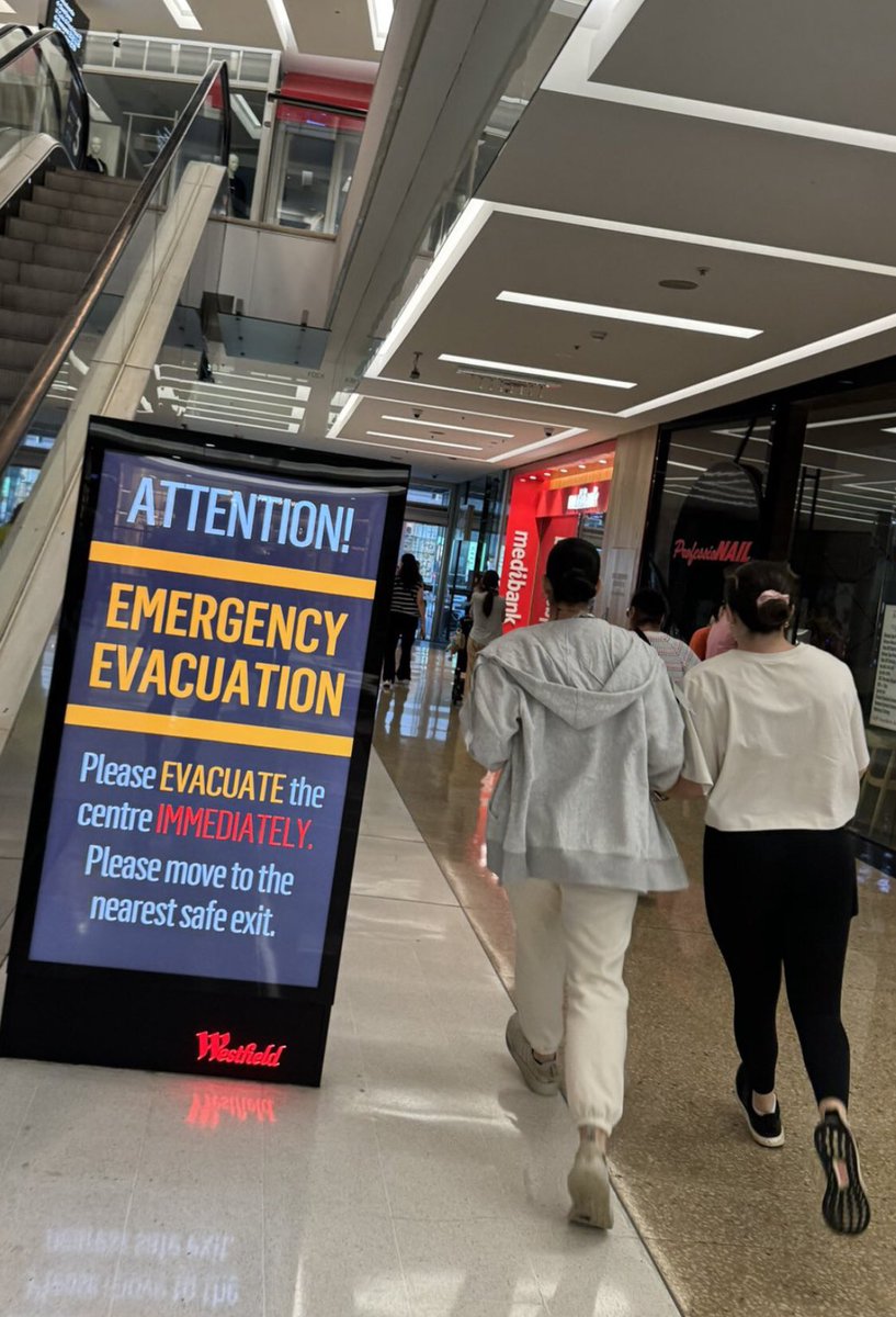 BREAKING: Reports of a mother and her baby being the first victims of the Islamist terrorist who went on a mass-stabbing attack at a shopping mall in Sydney, Australia. Several people killed. The baby is severely injured