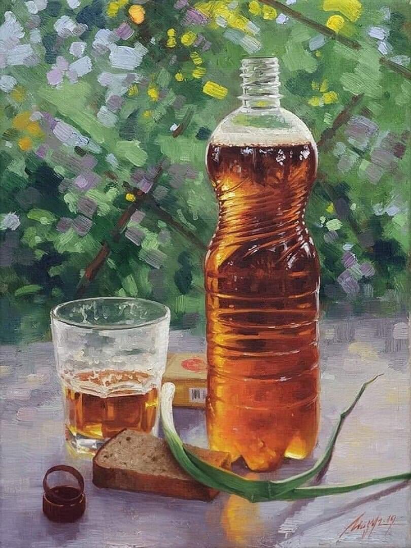 "Пиво" худ. Николай Мазур
