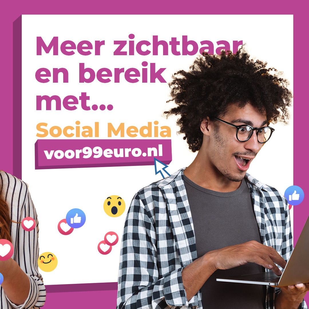 Ontdek hoe we je kunnen helpen groeien!

Verhoog je online zichtbaarheid en bereik meer potentiële klanten met de social media diensten van socialmediavoor99euro.nl. 

Hoe we dat doen? Dat lees je hier: bit.ly/3auYRin  

#SocialMediaVoor99euro