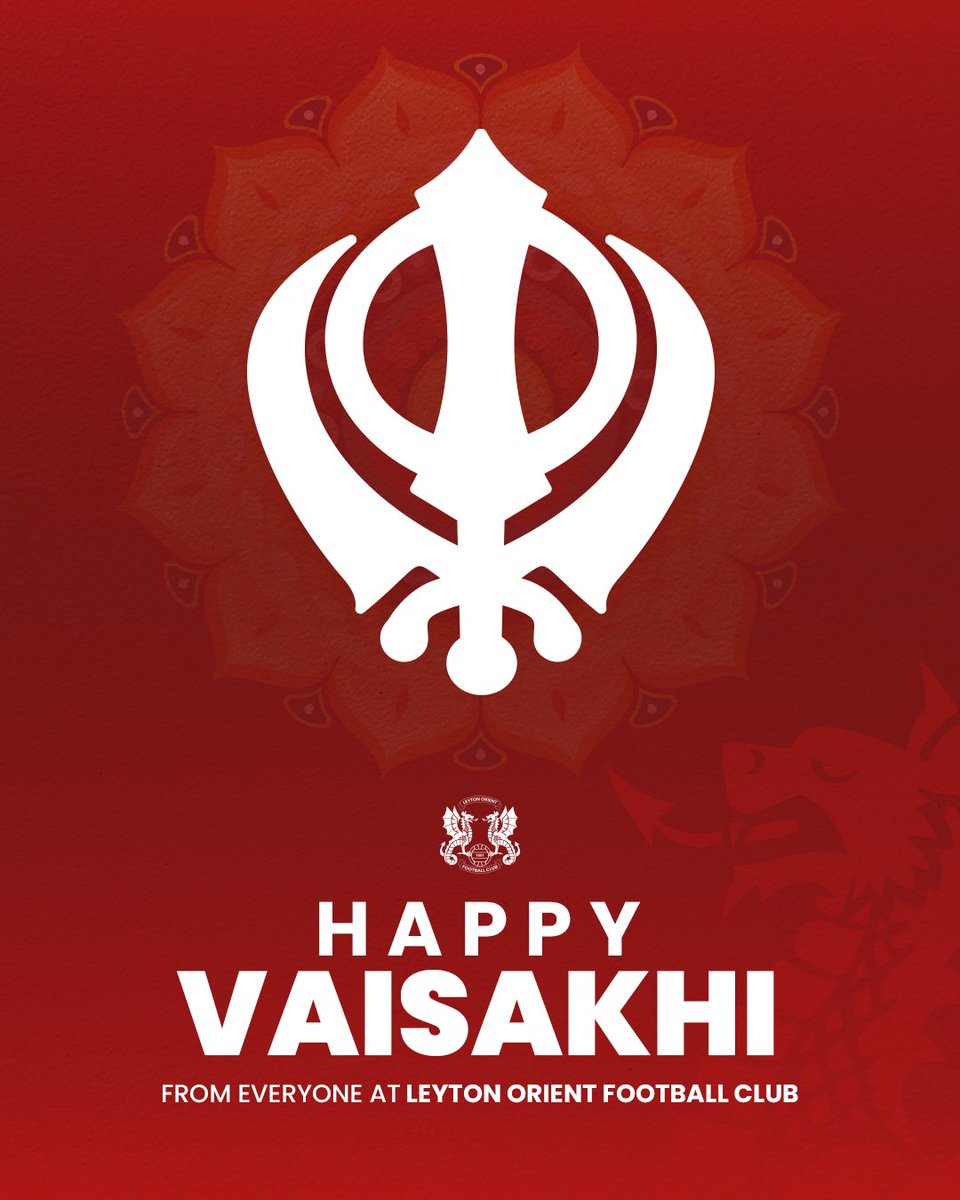 Happy #Vaisakhi to all O's fans celebrating ❤️ #LOFC #OneOrient