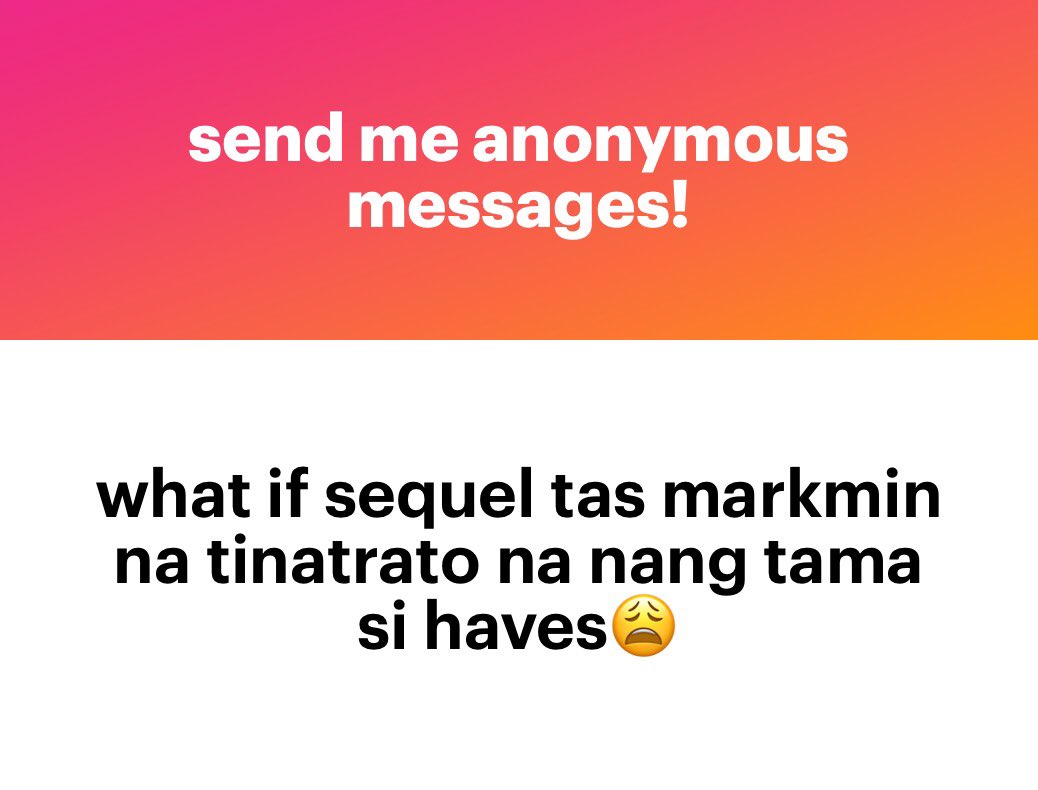 hayaan na muna natin magself love si haves 🥹